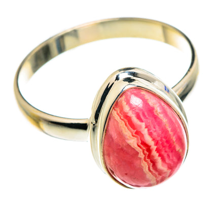 Rhodochrosite Rings handcrafted by Ana Silver Co - RING84681