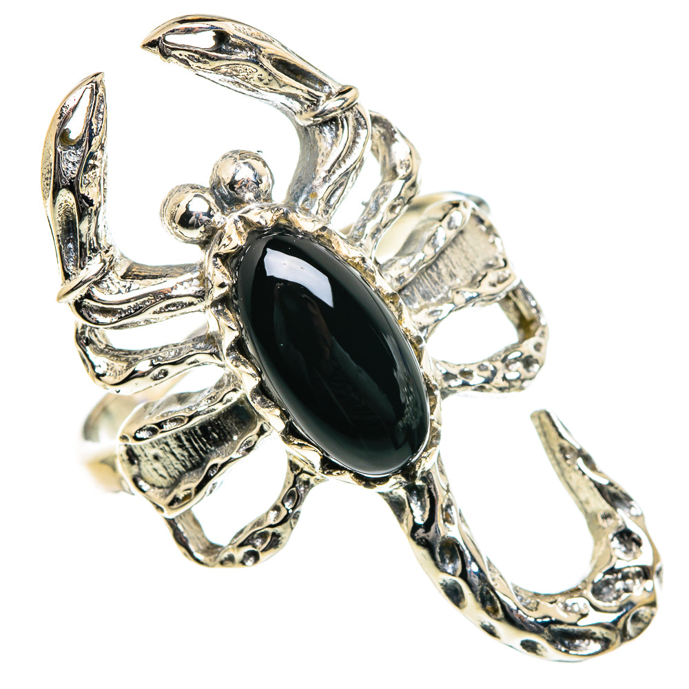 Black Onyx Rings handcrafted by Ana Silver Co - RING84688
