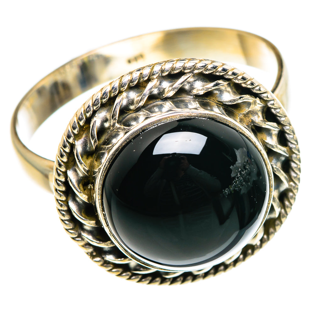 Black Onyx Rings handcrafted by Ana Silver Co - RING84689