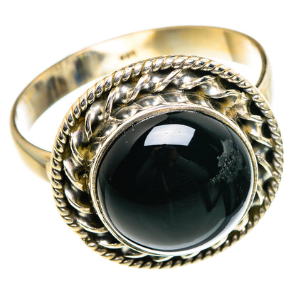 Black Onyx Rings handcrafted by Ana Silver Co - RING84689