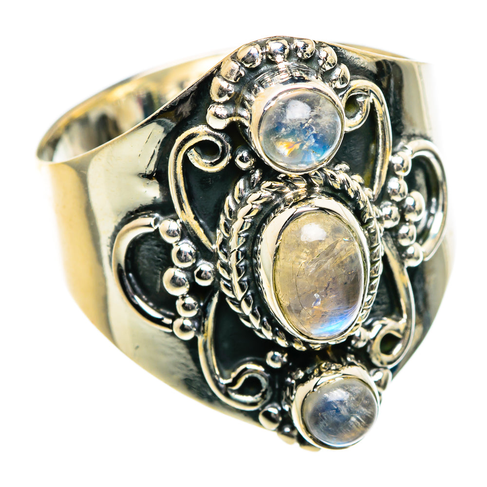 Labradorite Rings handcrafted by Ana Silver Co - RING84693