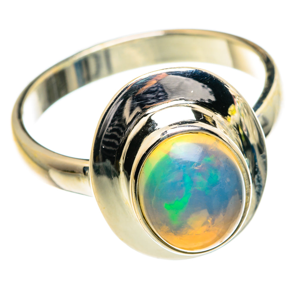 Ethiopian Opal Rings handcrafted by Ana Silver Co - RING84696