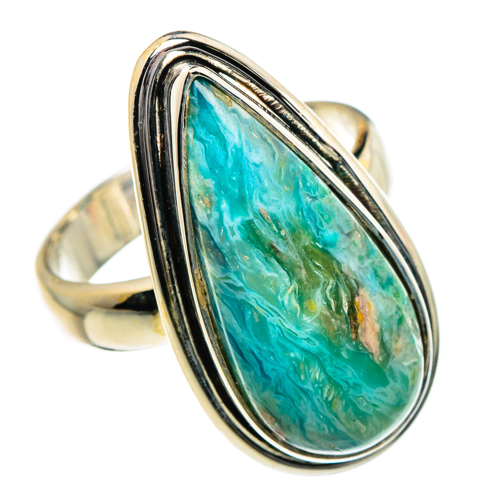 Peruvian Opal Rings handcrafted by Ana Silver Co - RING84701