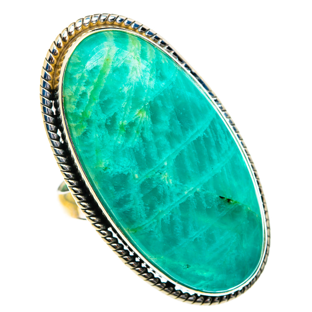 Amazonite Rings handcrafted by Ana Silver Co - RING84727