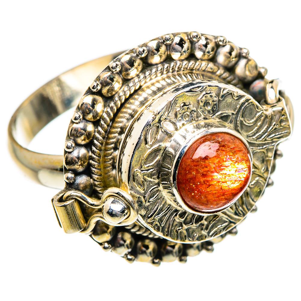 Sunstone Rings handcrafted by Ana Silver Co - RING84733
