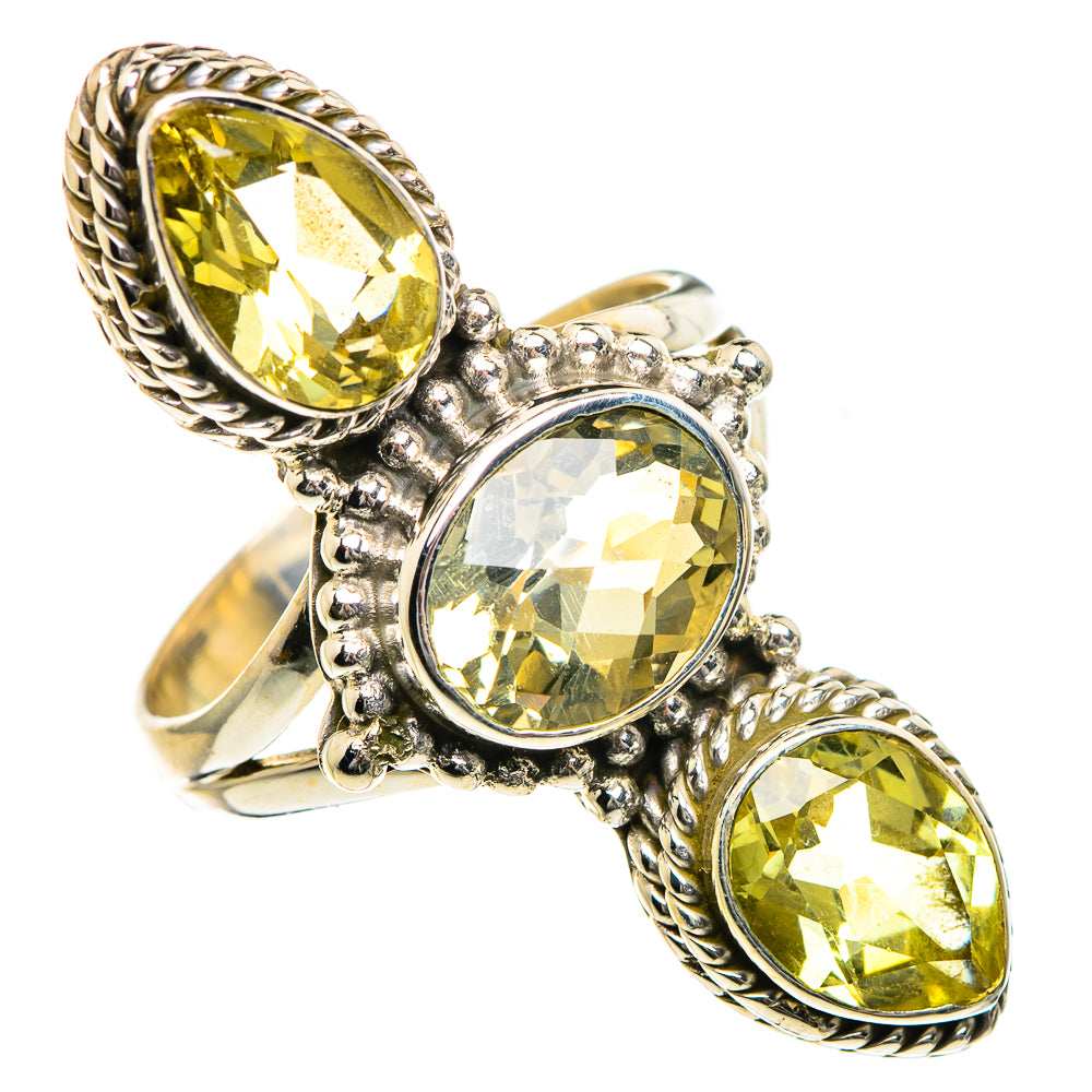 Citrine Rings handcrafted by Ana Silver Co - RING84746