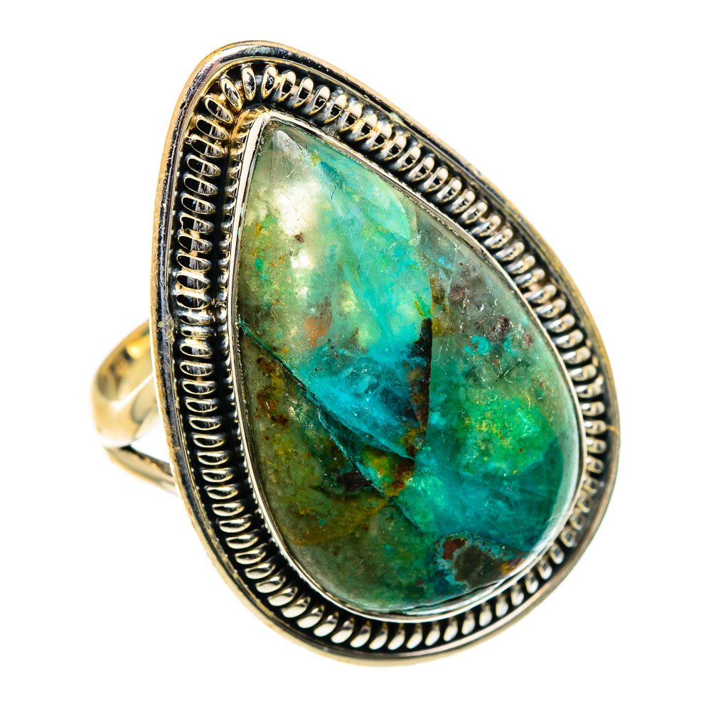 Peruvian Opal Rings handcrafted by Ana Silver Co - RING84749