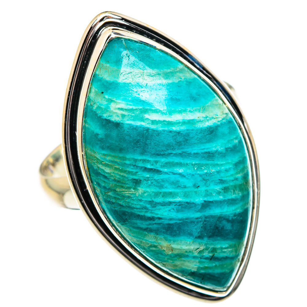 Amazonite Rings handcrafted by Ana Silver Co - RING84755
