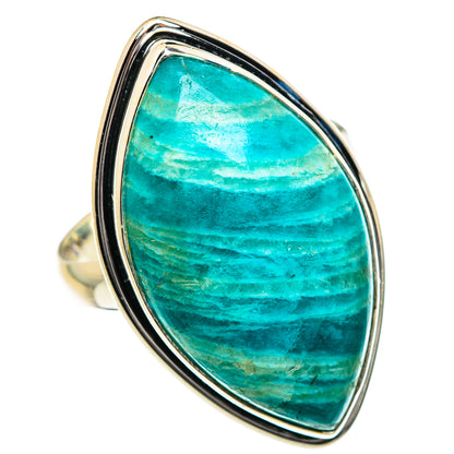 Amazonite Rings handcrafted by Ana Silver Co - RING84755