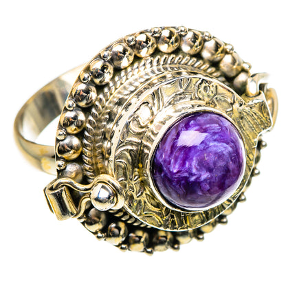 Charoite Rings handcrafted by Ana Silver Co - RING84762