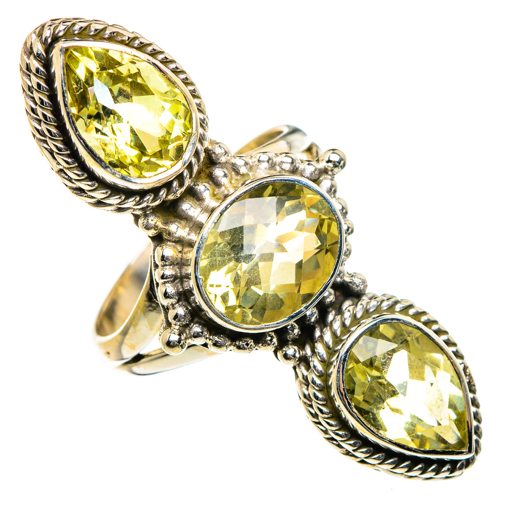 Citrine Rings handcrafted by Ana Silver Co - RING84769