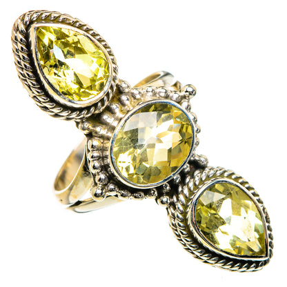 Citrine Rings handcrafted by Ana Silver Co - RING84769