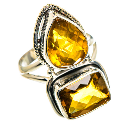 Mandarin Citrine Rings handcrafted by Ana Silver Co - RING84776