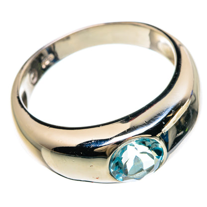 Blue Topaz Rings handcrafted by Ana Silver Co - RING84779