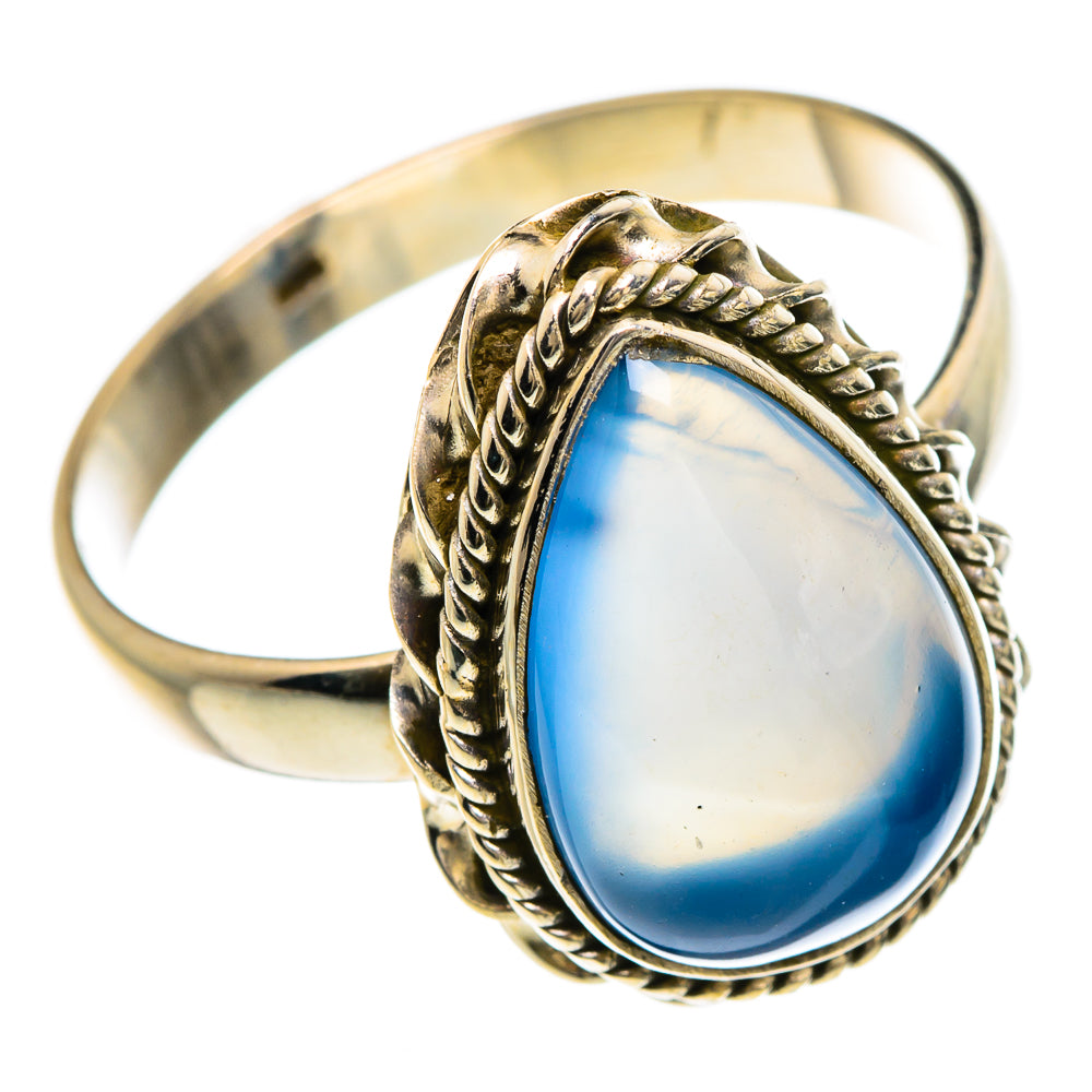 Aqua Chalcedony Rings handcrafted by Ana Silver Co - RING84780