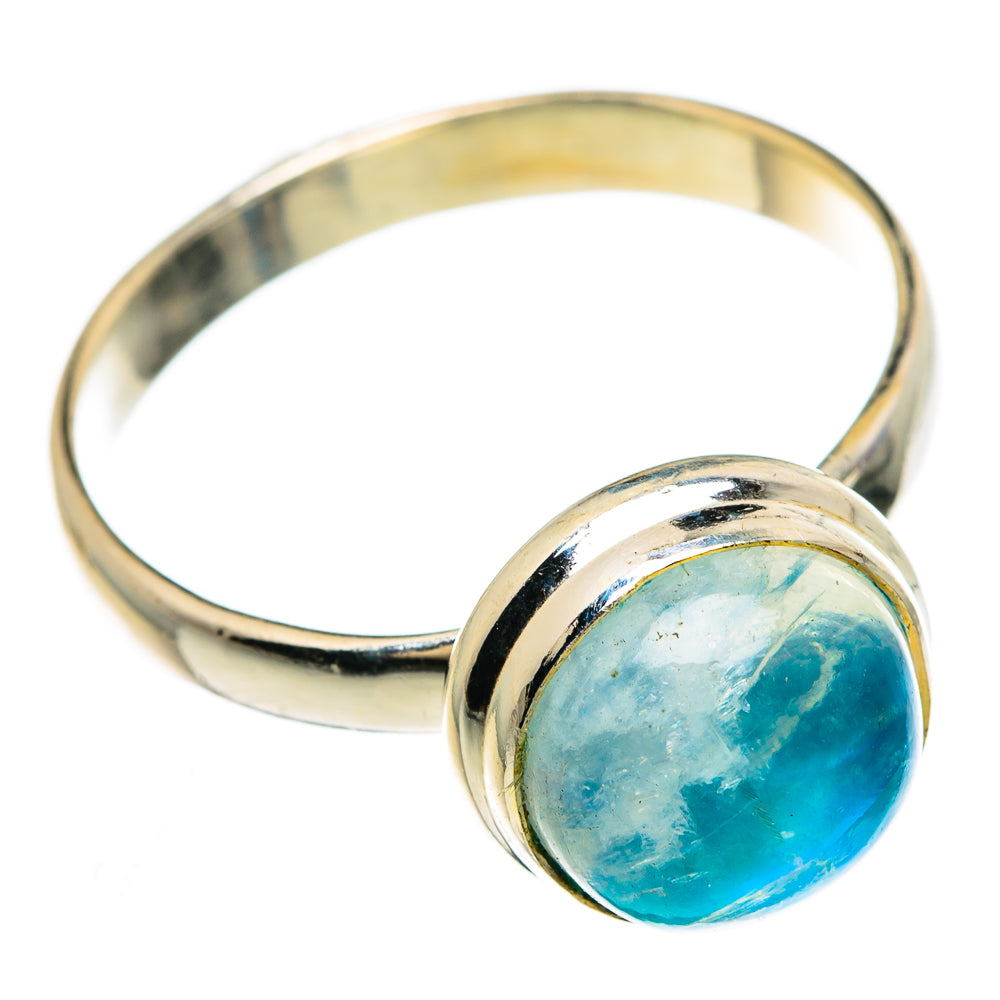 Rainbow Moonstone Rings handcrafted by Ana Silver Co - RING84789