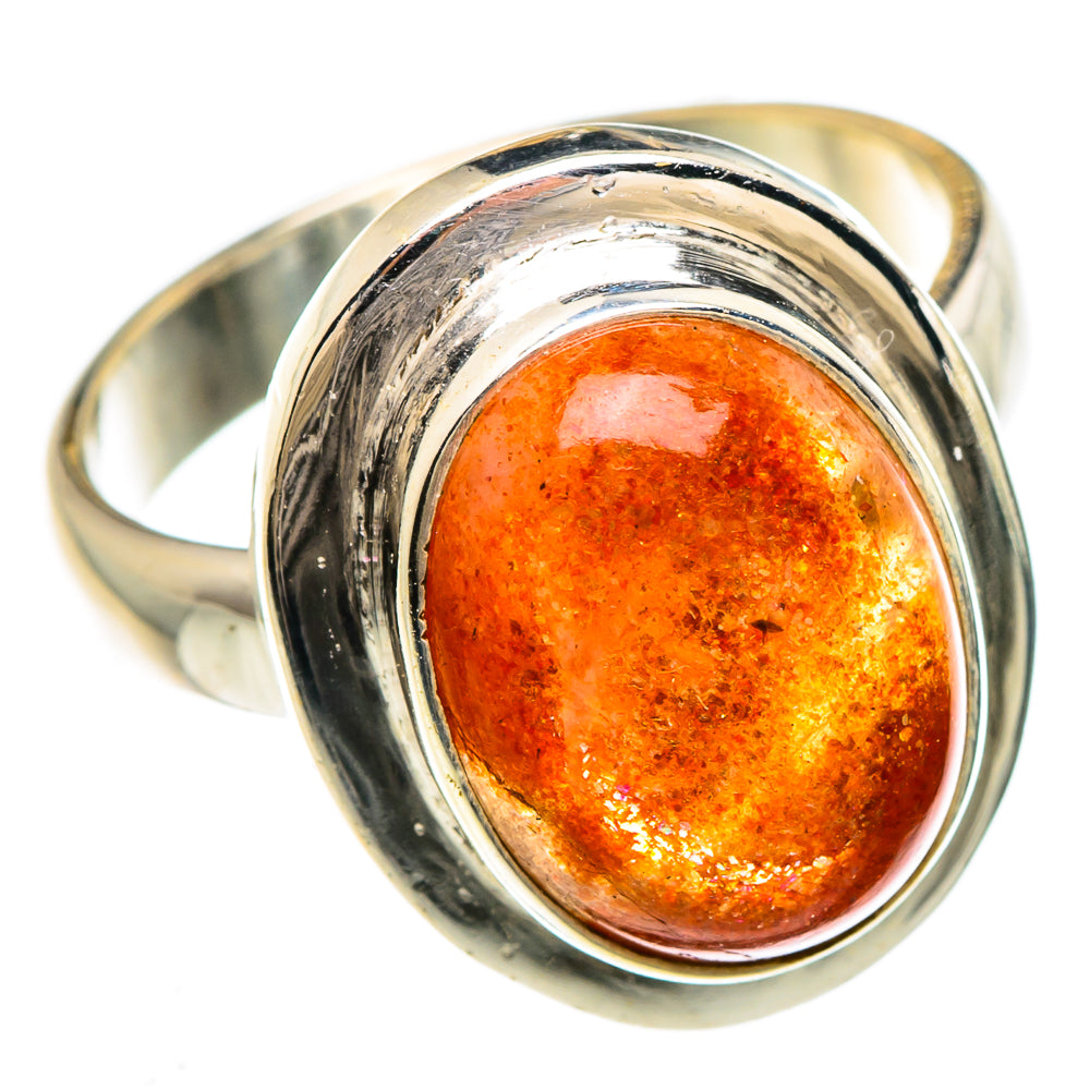 Sunstone Rings handcrafted by Ana Silver Co - RING84798