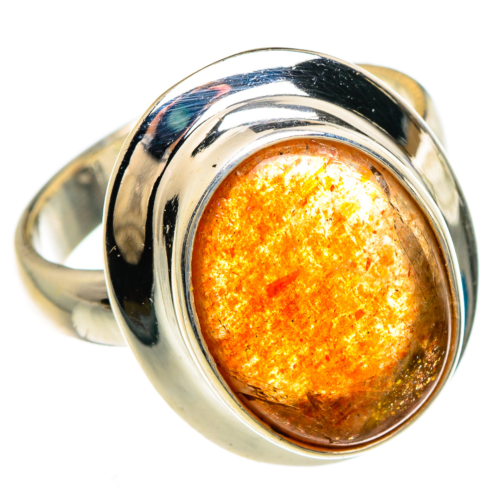 Sunstone Rings handcrafted by Ana Silver Co - RING84800