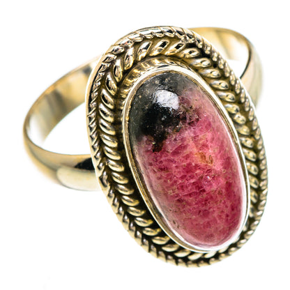 Rhodonite Rings handcrafted by Ana Silver Co - RING84803