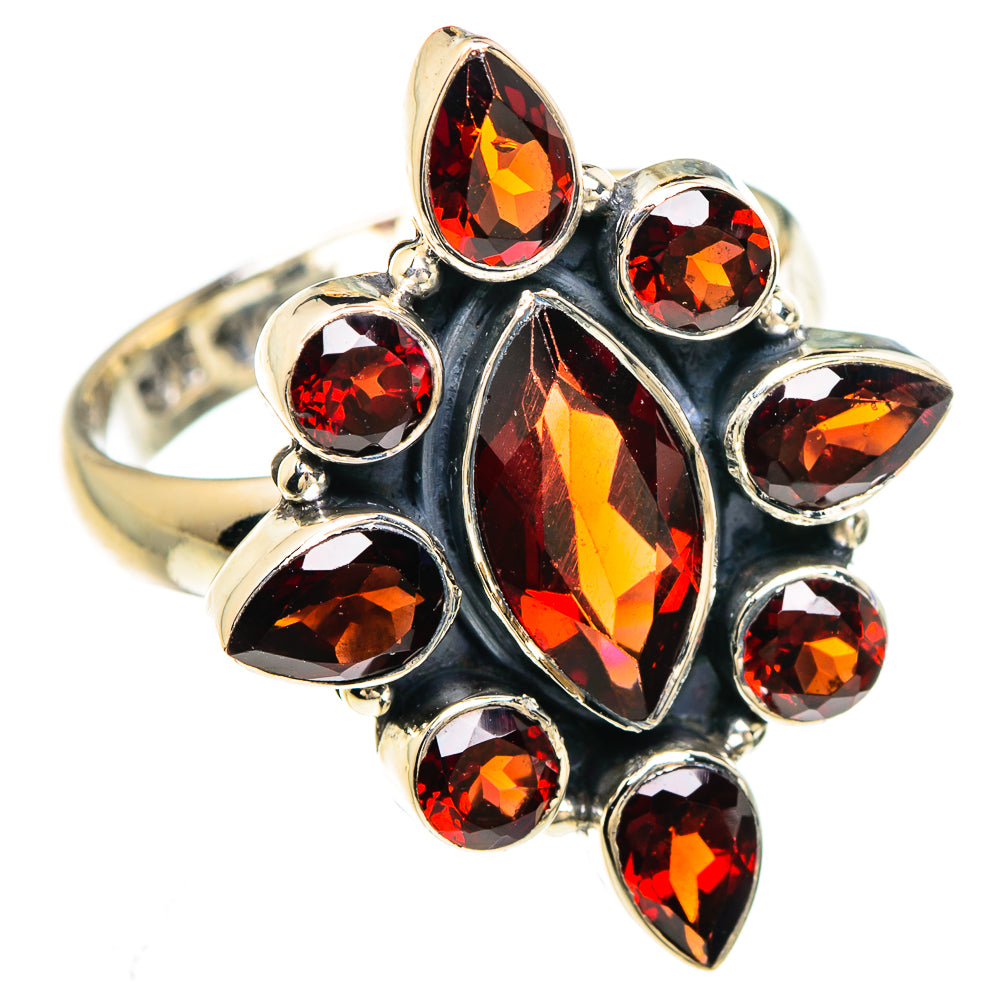 Garnet Rings handcrafted by Ana Silver Co - RING84808