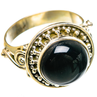 Black Onyx Rings handcrafted by Ana Silver Co - RING84815