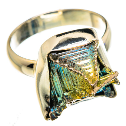 Bismuth Crystal Rings handcrafted by Ana Silver Co - RING84821