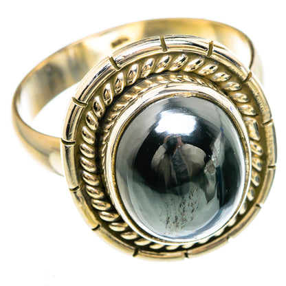 Hematite Rings handcrafted by Ana Silver Co - RING84825