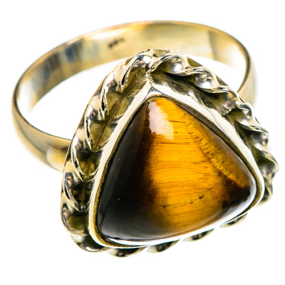 Tiger Eye Rings handcrafted by Ana Silver Co - RING84847