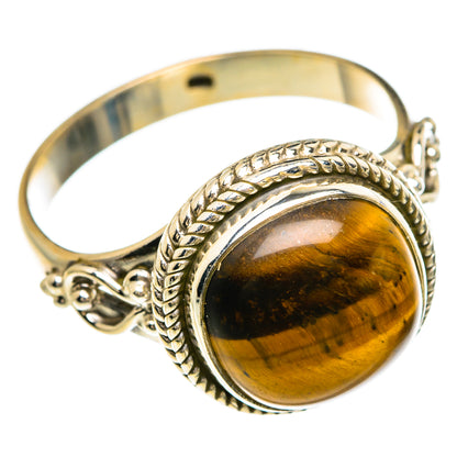 Tiger Eye Rings handcrafted by Ana Silver Co - RING84850