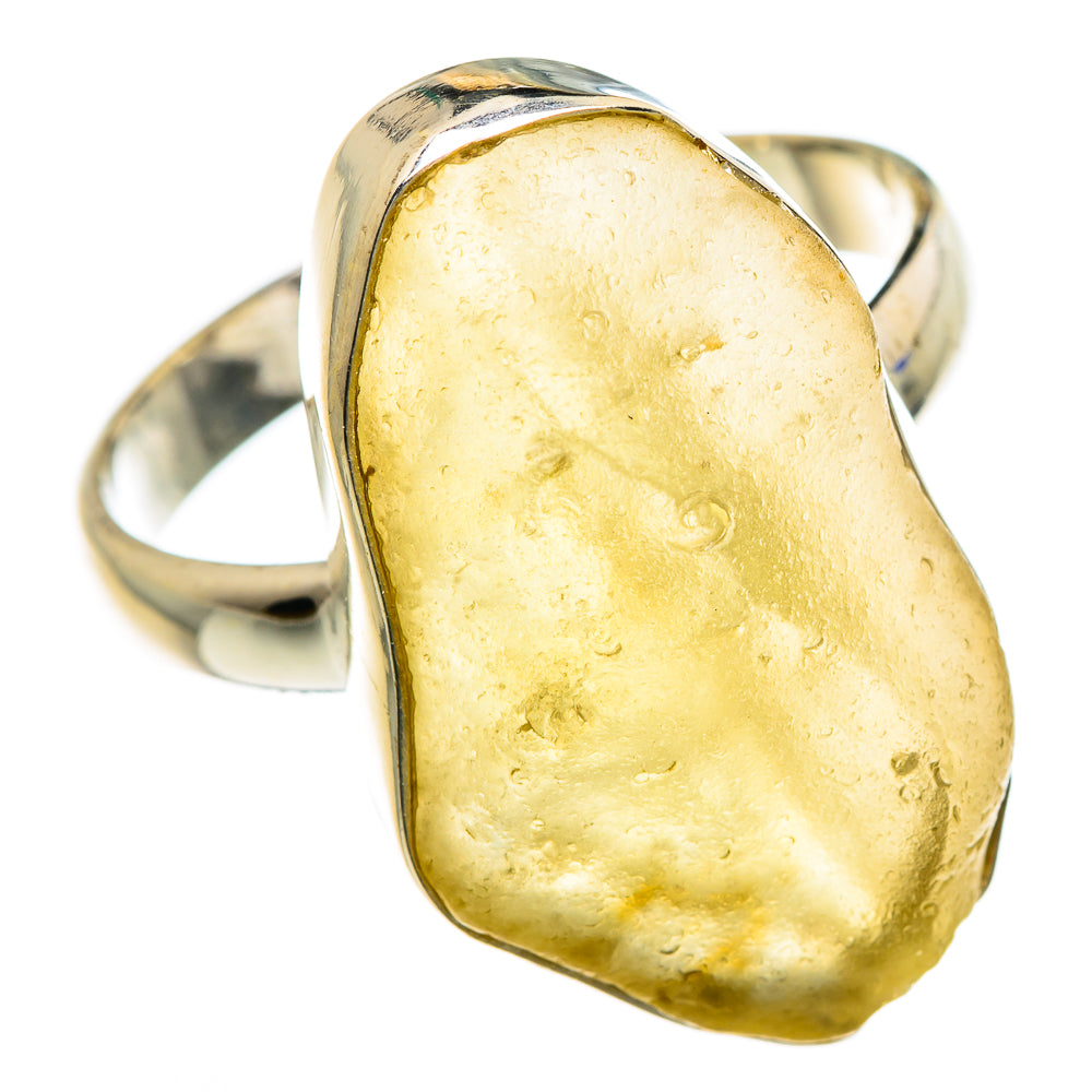 Libyan Glass Rings handcrafted by Ana Silver Co - RING84851 - Photo 2