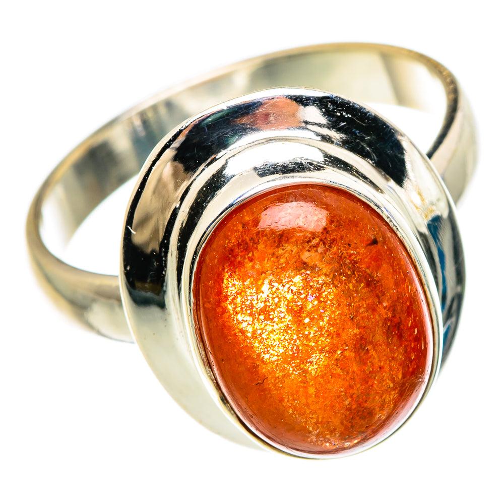 Sunstone Rings handcrafted by Ana Silver Co - RING84852