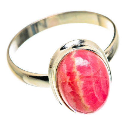 Rhodochrosite Rings handcrafted by Ana Silver Co - RING84855 - Photo 2