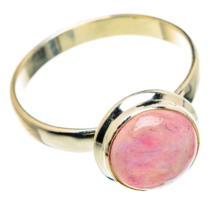 Pink Moonstone Rings handcrafted by Ana Silver Co - RING84856 - Photo 2