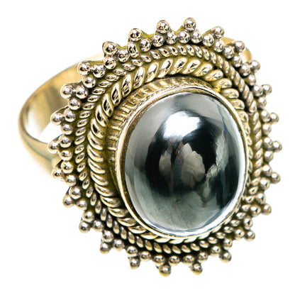 Hematite Rings handcrafted by Ana Silver Co - RING84873