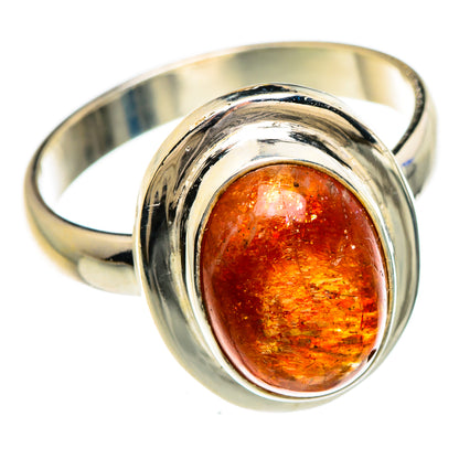 Sunstone Rings handcrafted by Ana Silver Co - RING84897