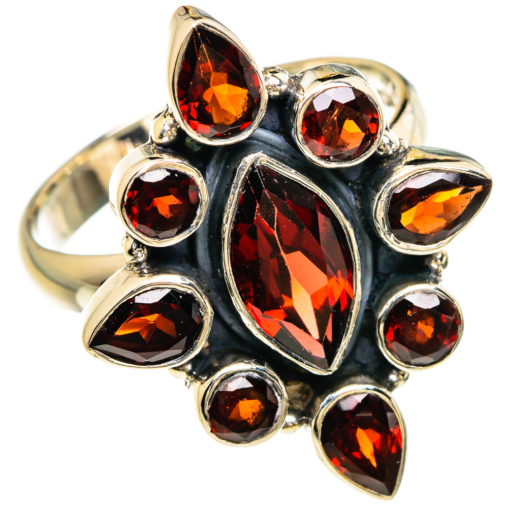Garnet Rings handcrafted by Ana Silver Co - RING84908
