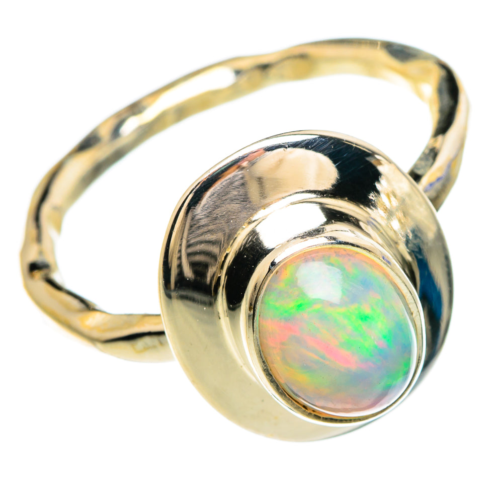 Ethiopian Opal Rings handcrafted by Ana Silver Co - RING84921