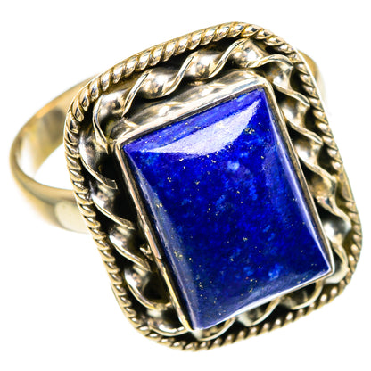Lapis Lazuli Rings handcrafted by Ana Silver Co - RING84927