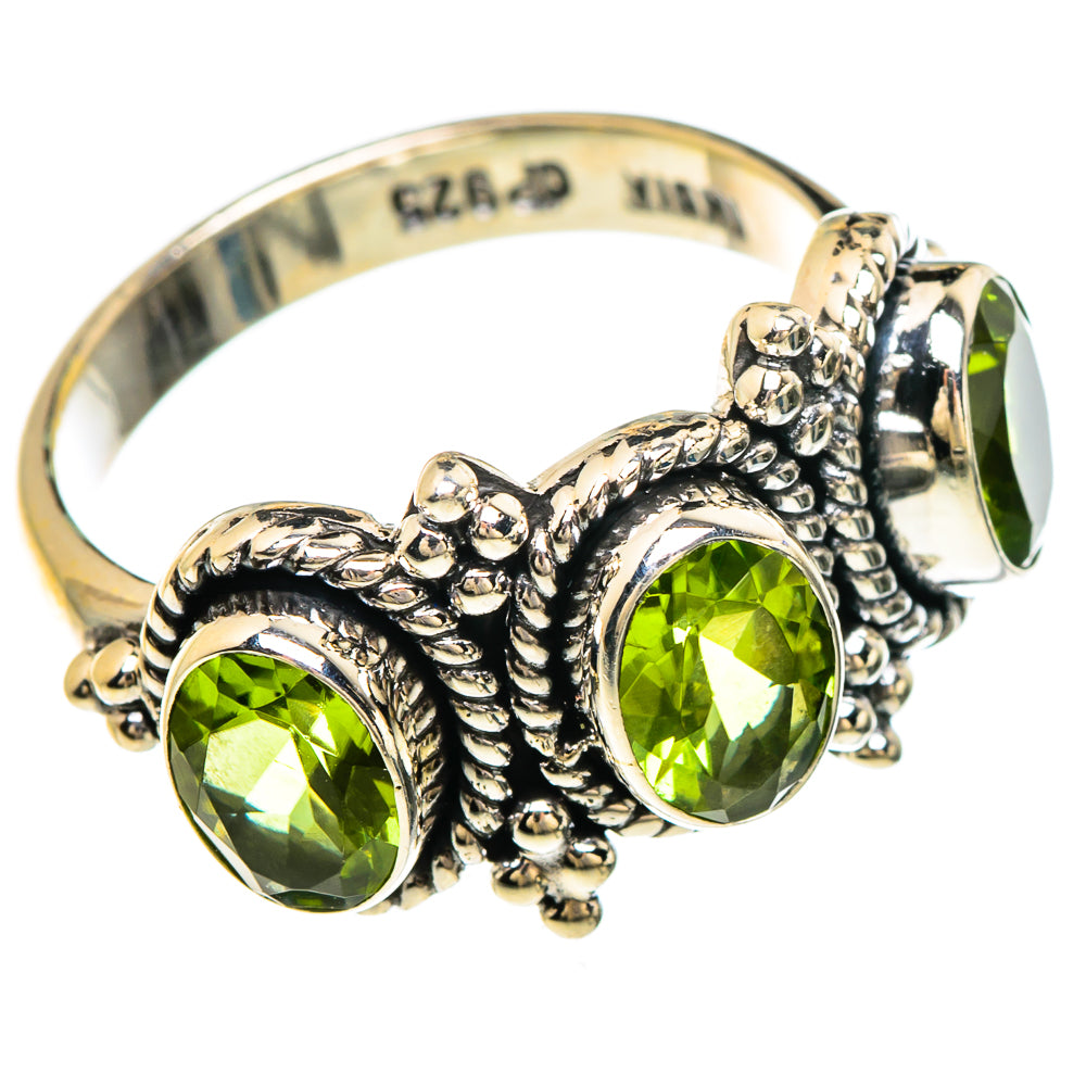 Peridot Rings handcrafted by Ana Silver Co - RING84937