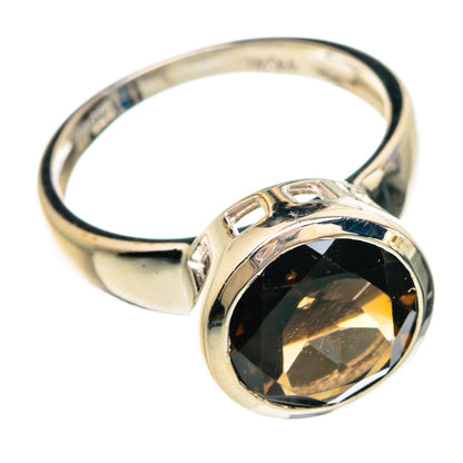 Smoky Quartz Rings handcrafted by Ana Silver Co - RING84943