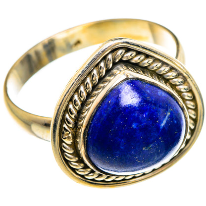 Lapis Lazuli Rings handcrafted by Ana Silver Co - RING84973
