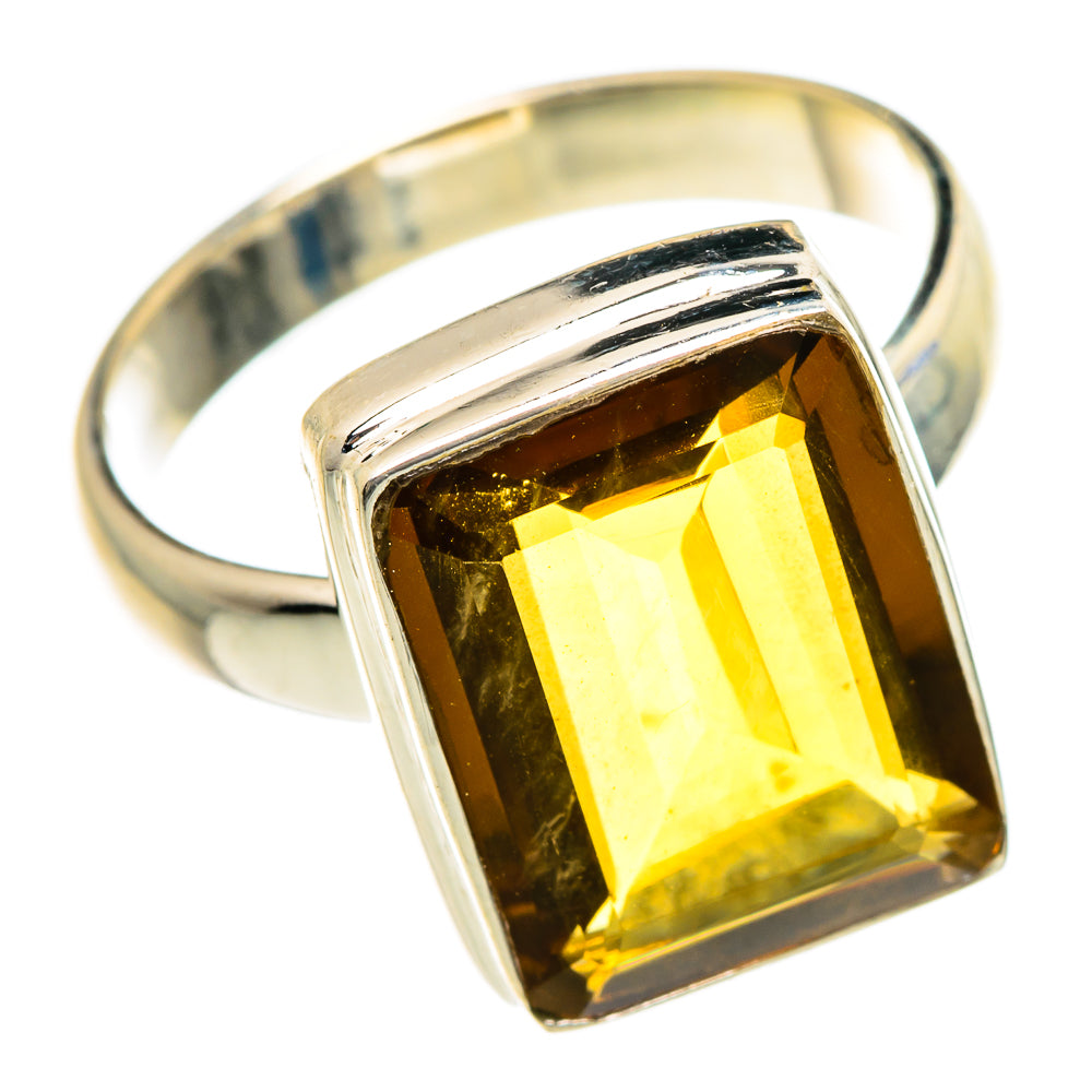 Mandarin Citrine Rings handcrafted by Ana Silver Co - RING84983