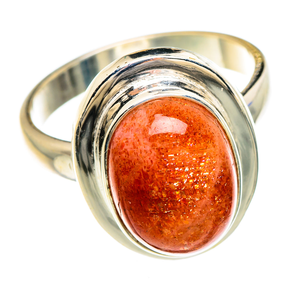 Sunstone Rings handcrafted by Ana Silver Co - RING84989