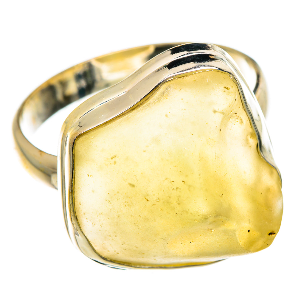 Libyan Glass Rings handcrafted by Ana Silver Co - RING84991 - Photo 2