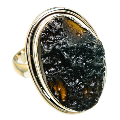 Tektite Rings handcrafted by Ana Silver Co - RING85003