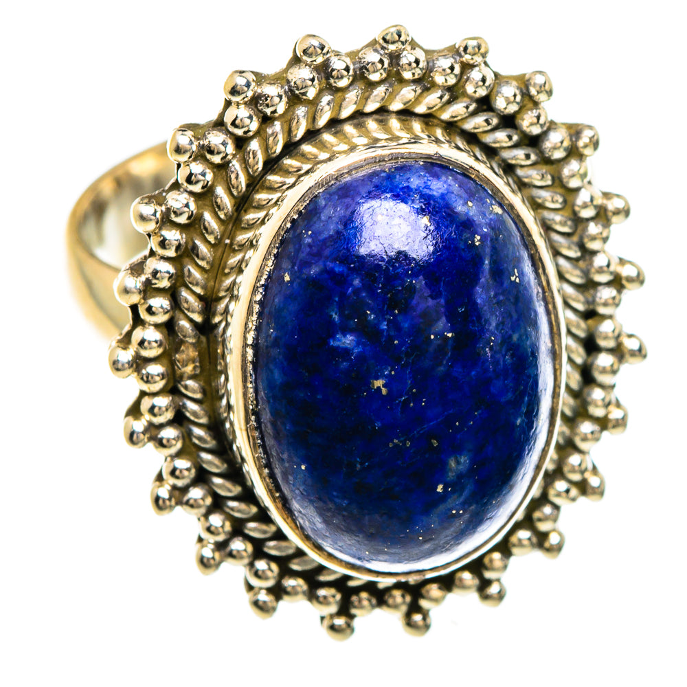 Lapis Lazuli Rings handcrafted by Ana Silver Co - RING85019