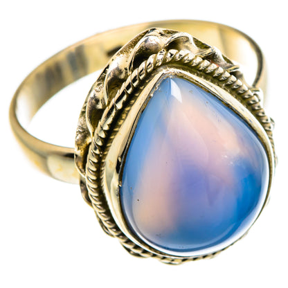 Chalcedony Rings handcrafted by Ana Silver Co - RING85022