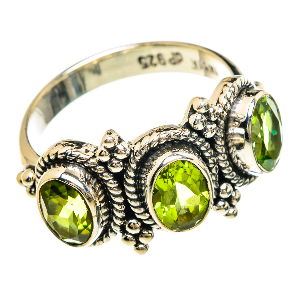 Peridot Rings handcrafted by Ana Silver Co - RING85024