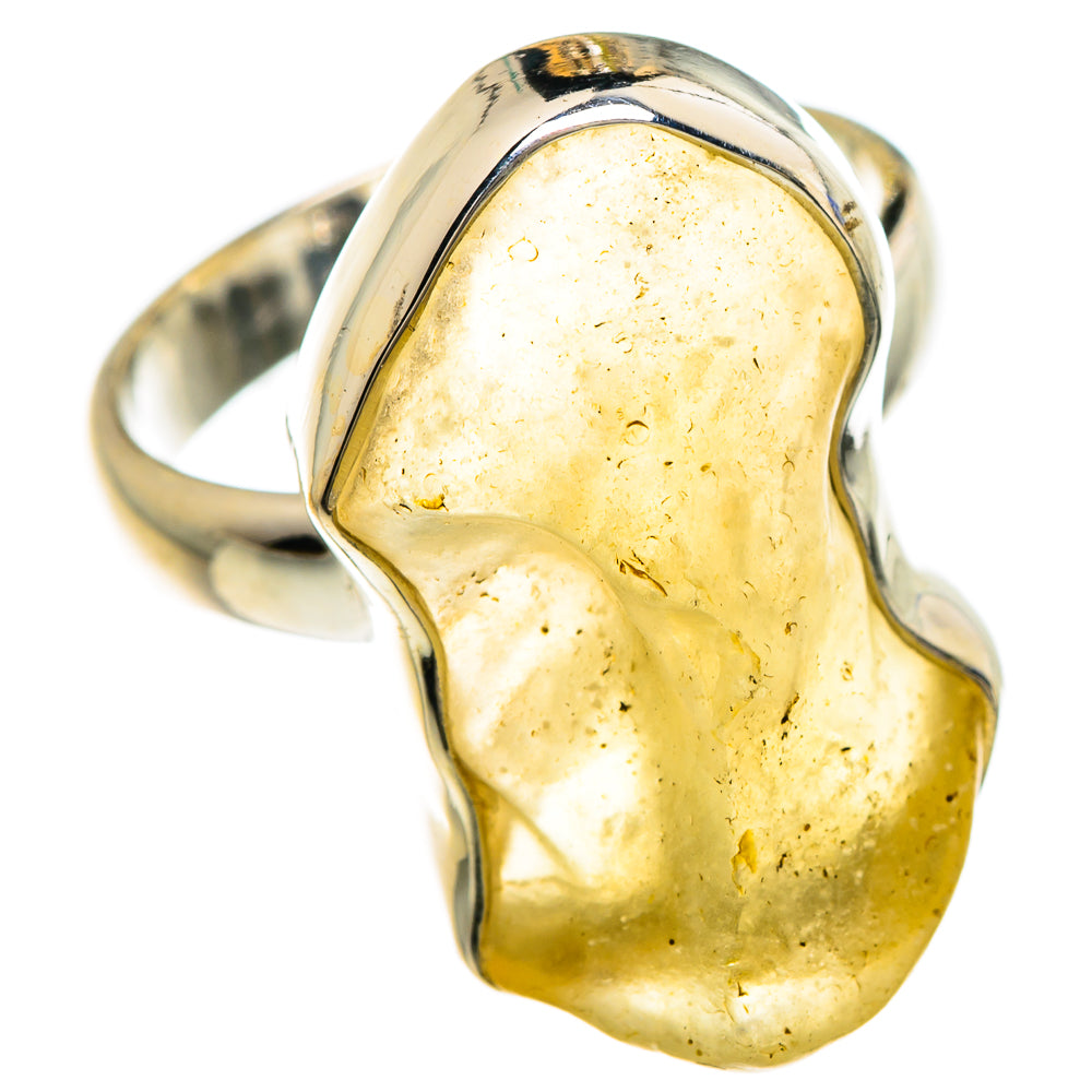 Libyan Glass Rings handcrafted by Ana Silver Co - RING85033