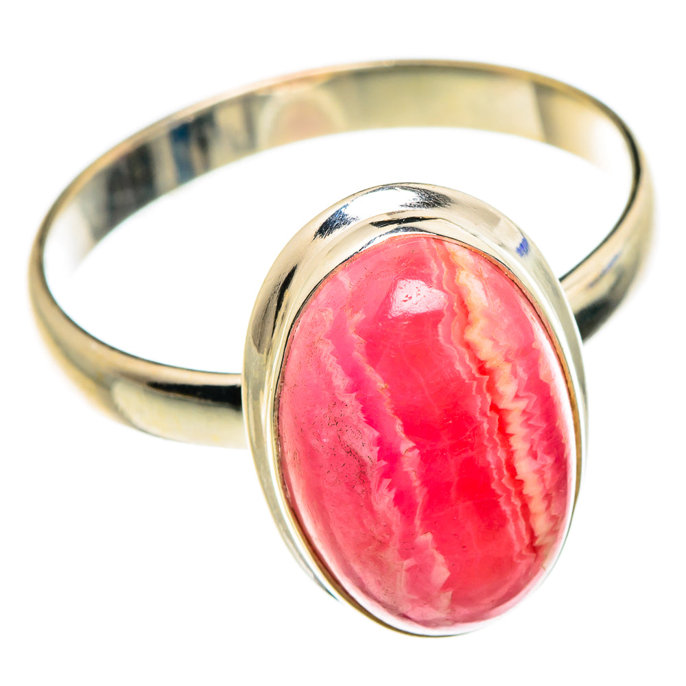 Rhodochrosite Rings handcrafted by Ana Silver Co - RING85037